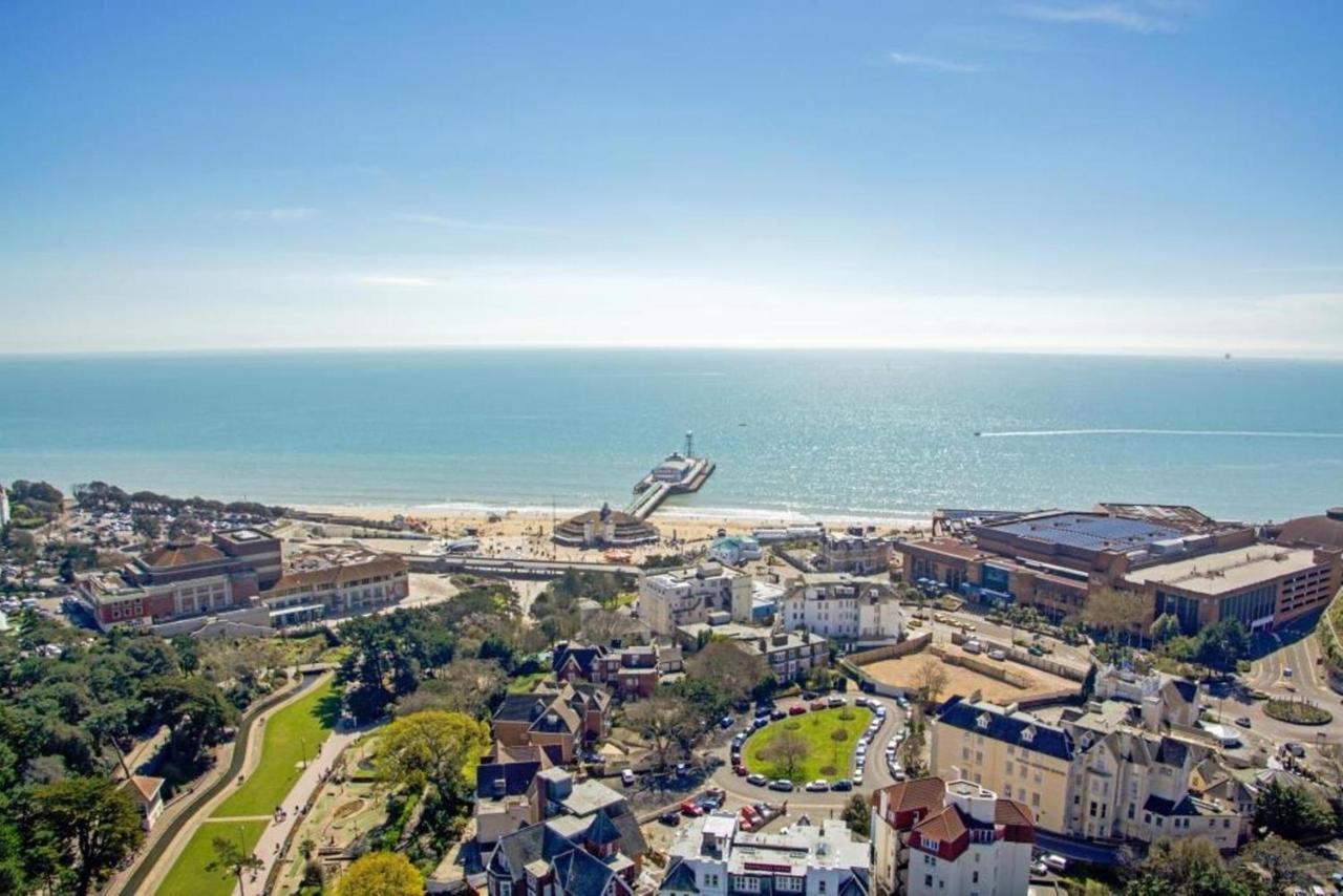 Bournecoast - Stylish Flat With Balcony - Sea Views - 10 Min Walk To Beach - Parking - Wifi - Fm8407 ボーンマス エクステリア 写真